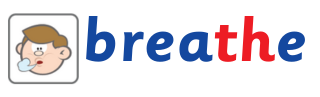 the word breathe as an example of when the 'th is voiced